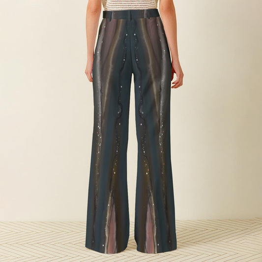 Pantalon large taille haute pour femme – Look chic et décontracté - 
CÉLESTE