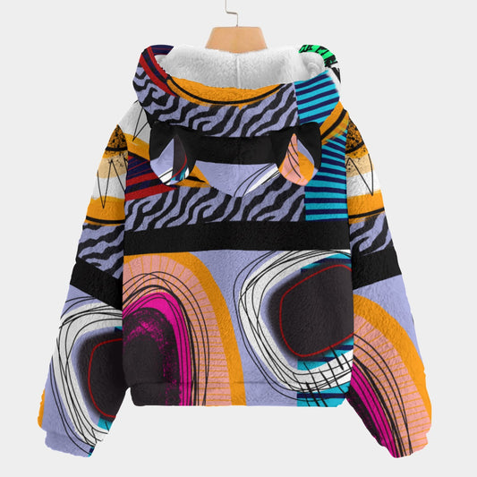 Sweat à Capuche Enfant en Polaire avec Oreilles d’Ours – Ultra Doux & Chaud