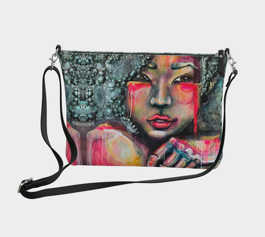 Li Jing - Sac bandoulière en cuir végane ⚜️