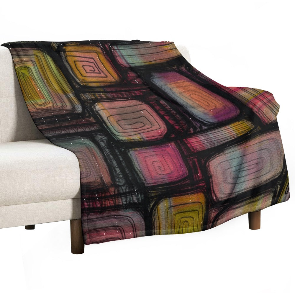 Rainbow couverture de flanelle ultra douce