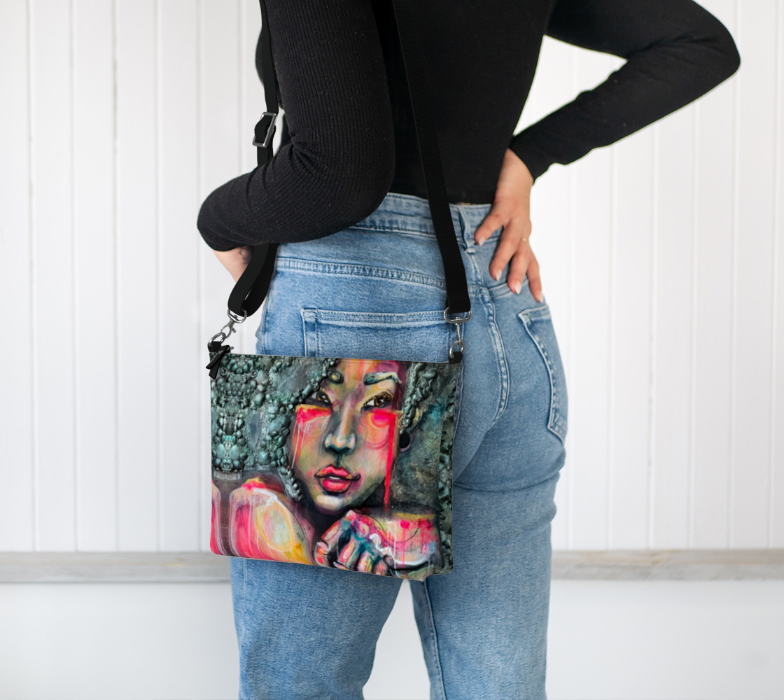 Li Jing - Sac bandoulière en cuir végane ⚜️