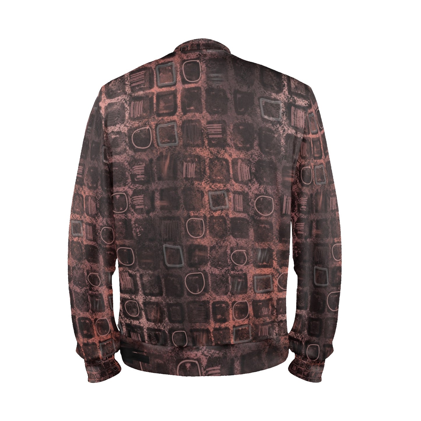 Chandail à col montant imprimé – Style et confort pour homme 🖤 RUBI