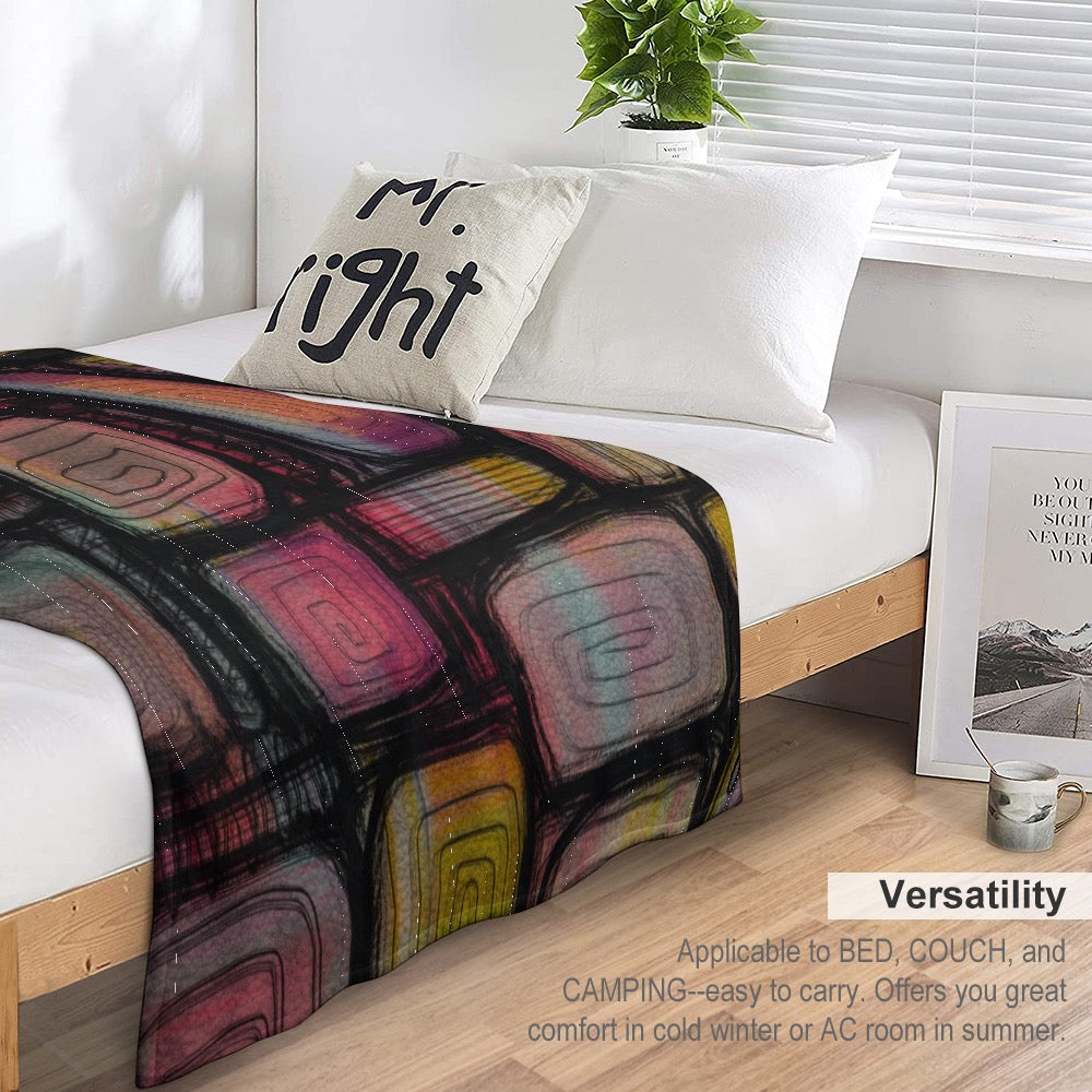 Rainbow couverture de flanelle ultra douce