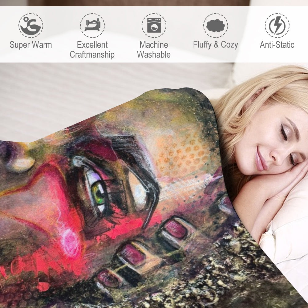 Maëlle- Couverture en flanelle ultra-douce