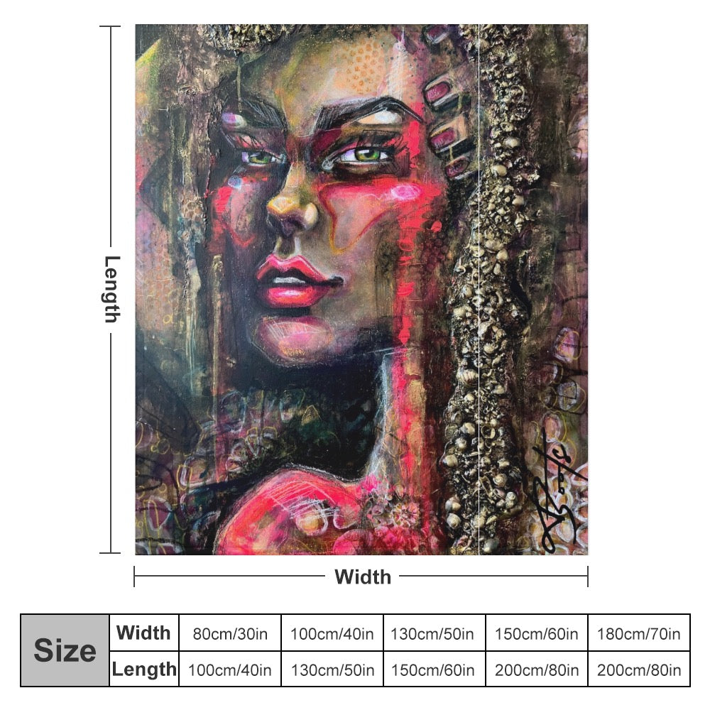 Maëlle- Couverture en flanelle ultra-douce