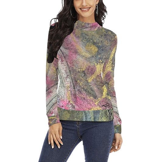 Anjali - Pull à col pour femme