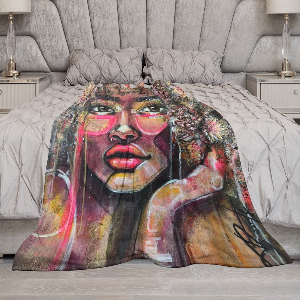 Leilani - Couverture en flanelle ultra-douce