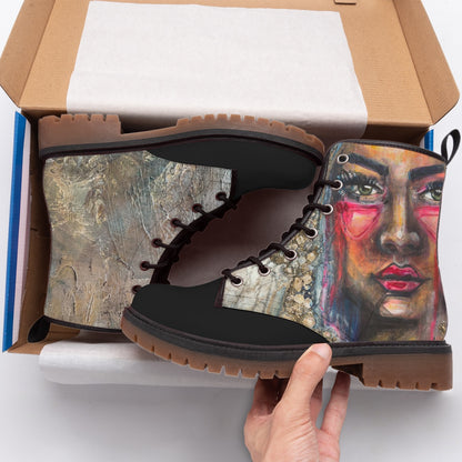 👞 Bottes Homme Cuir PU – Style affirmé, confort assuré