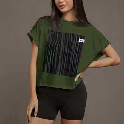 T-shirt croisé à dos ouvert – Style, confort et liberté de mouvement 💫 BLACK ROW