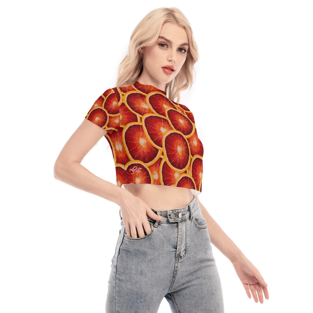 Haut manche courte Mesh- Crop Top
