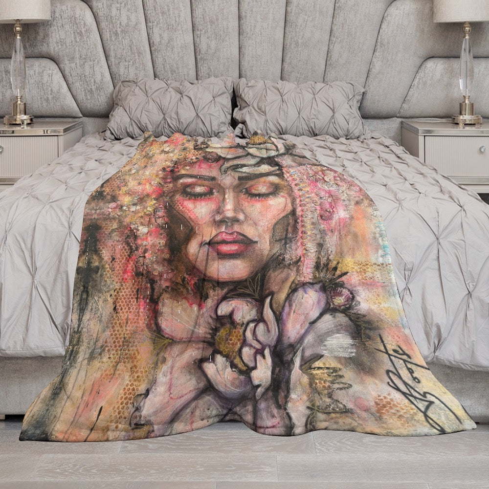 Zaharaa - Couverture en flanelle ultra-douce