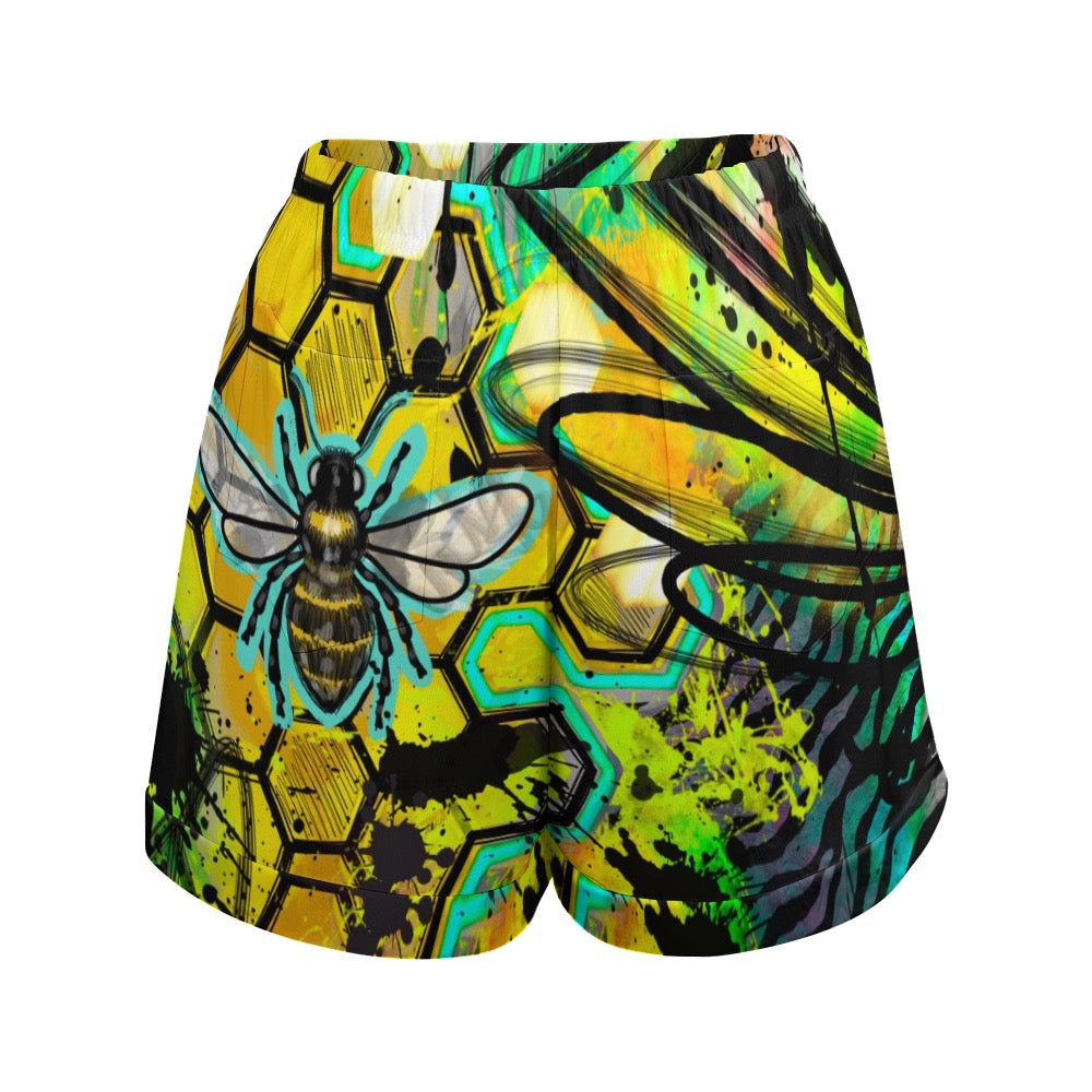Short Taille Haute Sculptant avec Poches | Confort, Maintien et Liberté de Mouvement