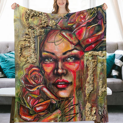 Valentina Couverture en flanelle ultra douce