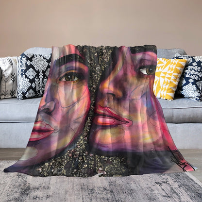 Anna-Leisa- Couverture en flanelle ultra-douce