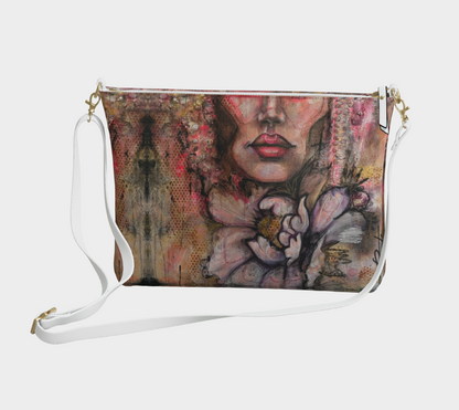 Zaharaa-sac bandoulière en cuir végane ⚜️