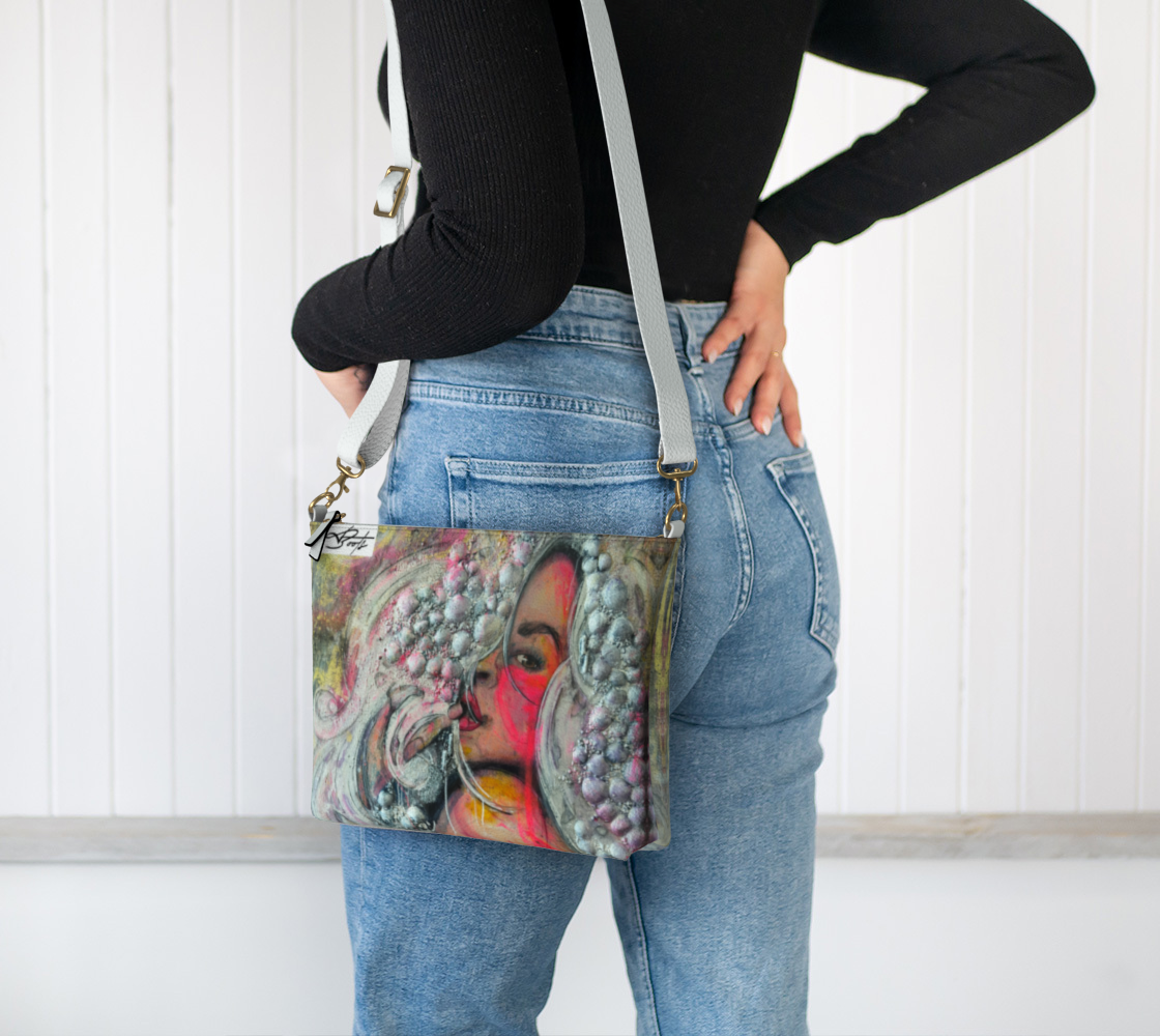 Anjali-sac bandoulière en cuir végane ⚜️