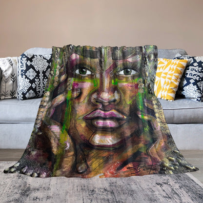 Dalia couverture flanelle ultra douce