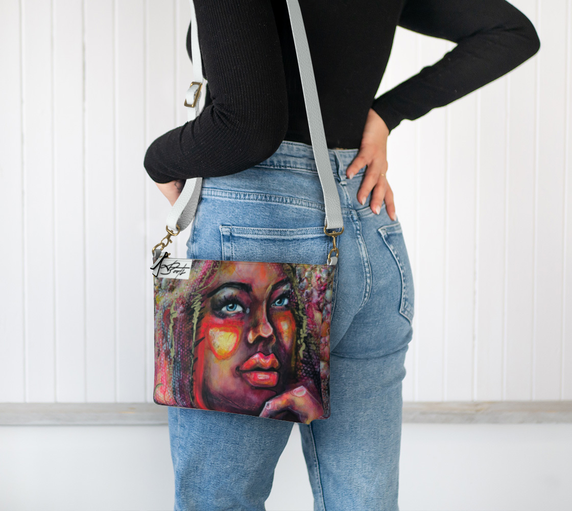 Astrid-sac bandoulière en cuir végane ⚜️