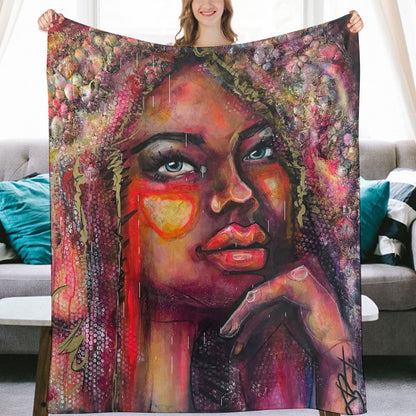 Astrid- Couverture en flanelle ultra-douce