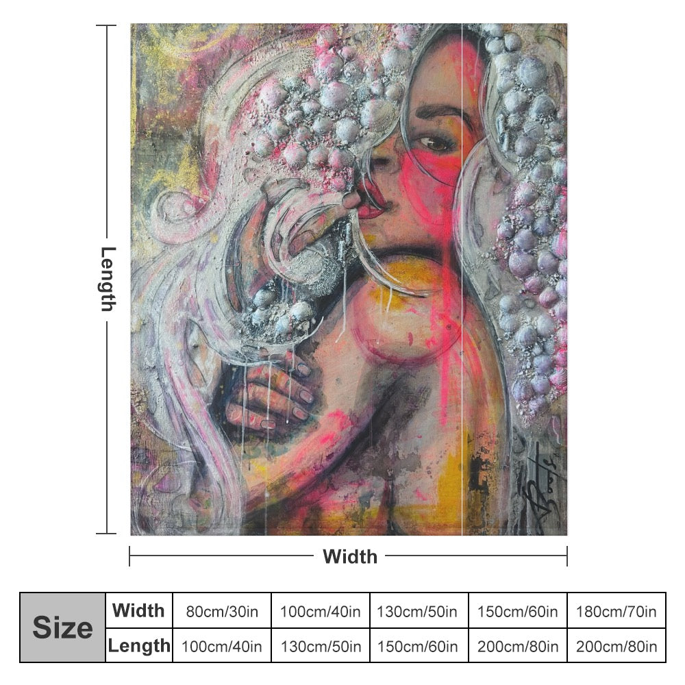 Anjali - Couverture en flanelle ultra-douce