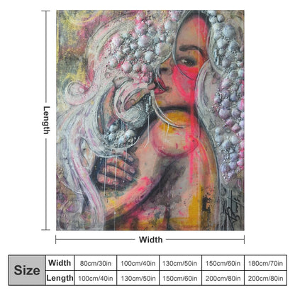 Anjali - Couverture en flanelle ultra-douce