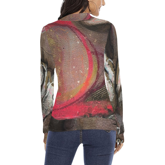 Solène pull à col femme