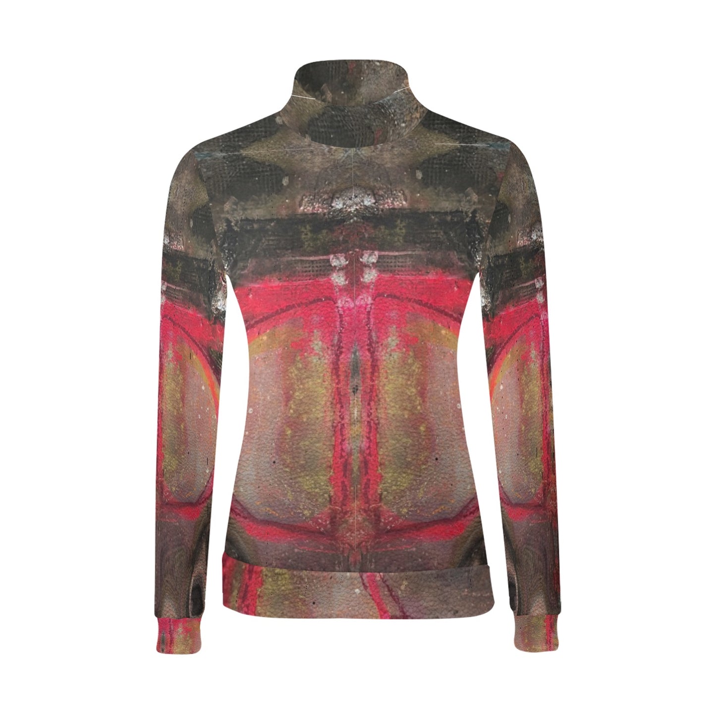 Chandail à col montant imprimé – Élégance et confort réunis 💫 SOLÈNE