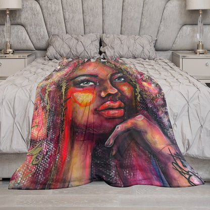 Astrid- Couverture en flanelle ultra-douce