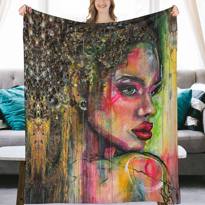 Azura - Couverture en flanelle ultra-douce