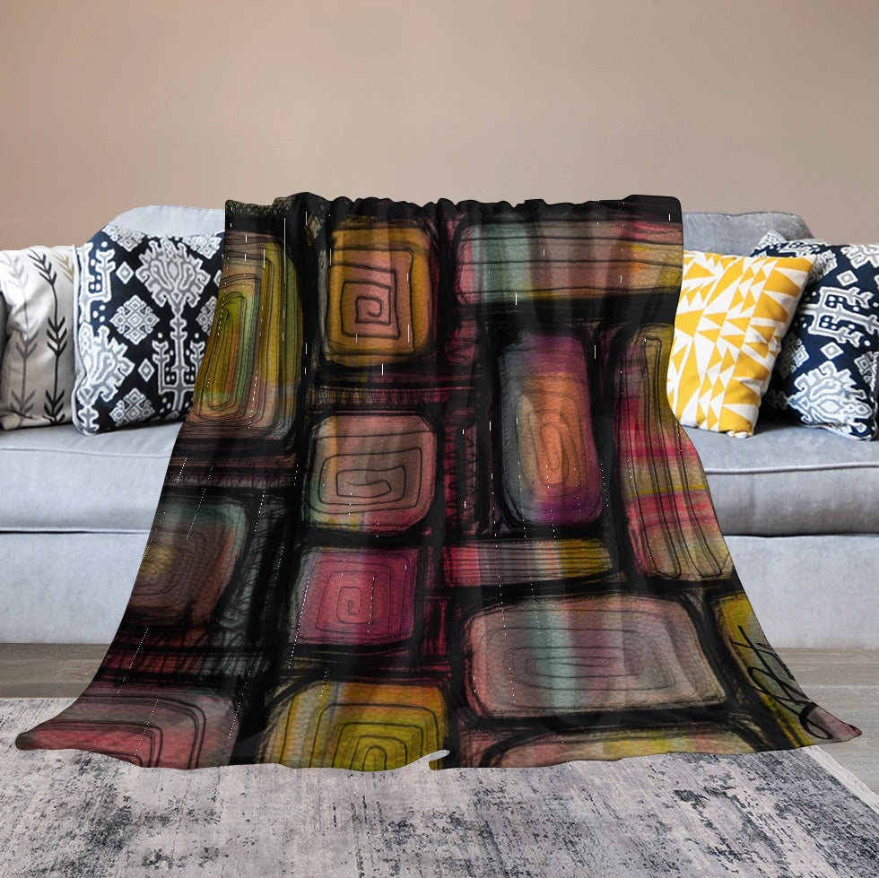 Rainbow couverture de flanelle ultra douce