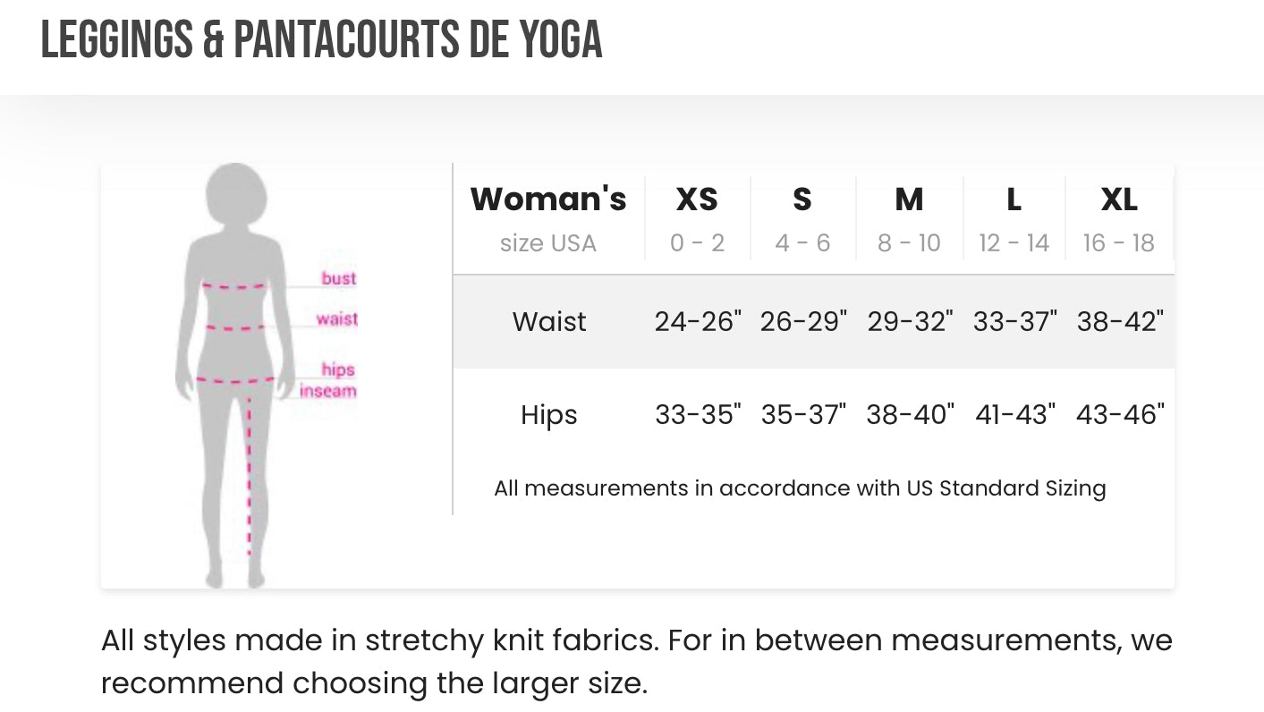 Neve - Pantacourt de yoga ⚜️