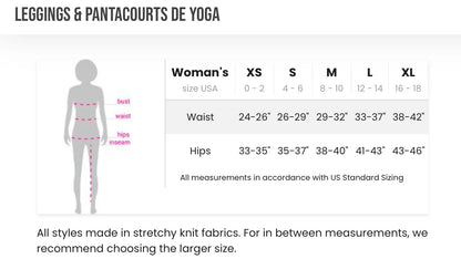 Rainbow1 Leggings Femme Yoga ⚜️