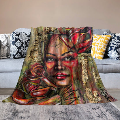 Valentina Couverture en flanelle ultra douce