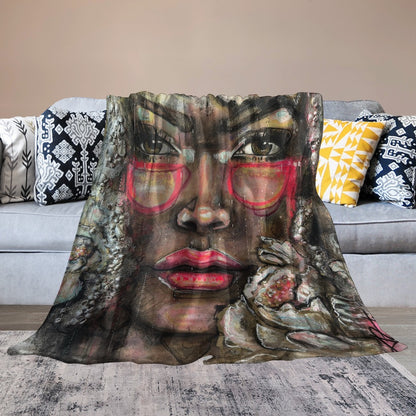 Solène - Couverture en flanelle ultra-douce