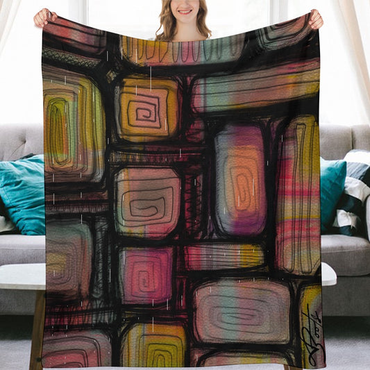 Rainbow couverture de flanelle ultra douce