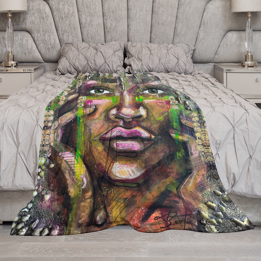 Dalia couverture flanelle ultra douce