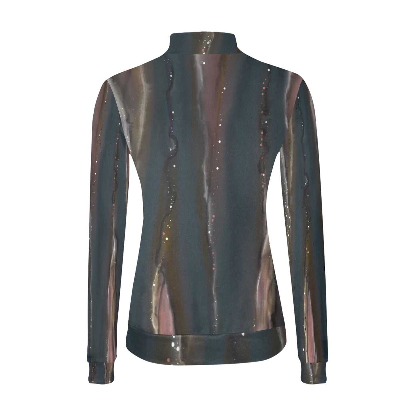 Chandail à col montant imprimé – Élégance et confort réunis 💫 CÉLESTE