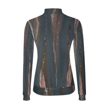 Chandail à col montant imprimé – Élégance et confort réunis 💫 CÉLESTE