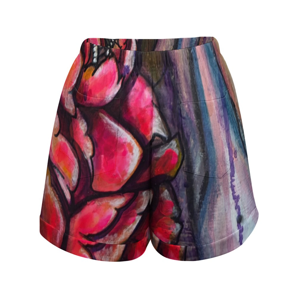 Short Taille Haute Sculptant avec Poches | Confort, Maintien et Liberté de Mouvement