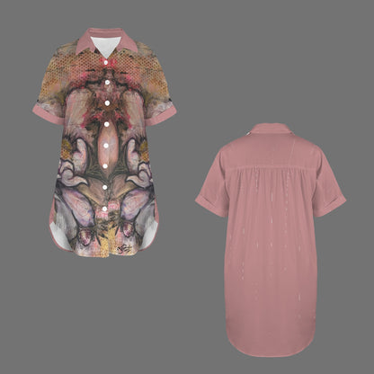 Chemisier manche courte Zaharaa