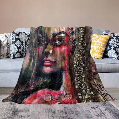 Maëlle- Couverture en flanelle ultra-douce