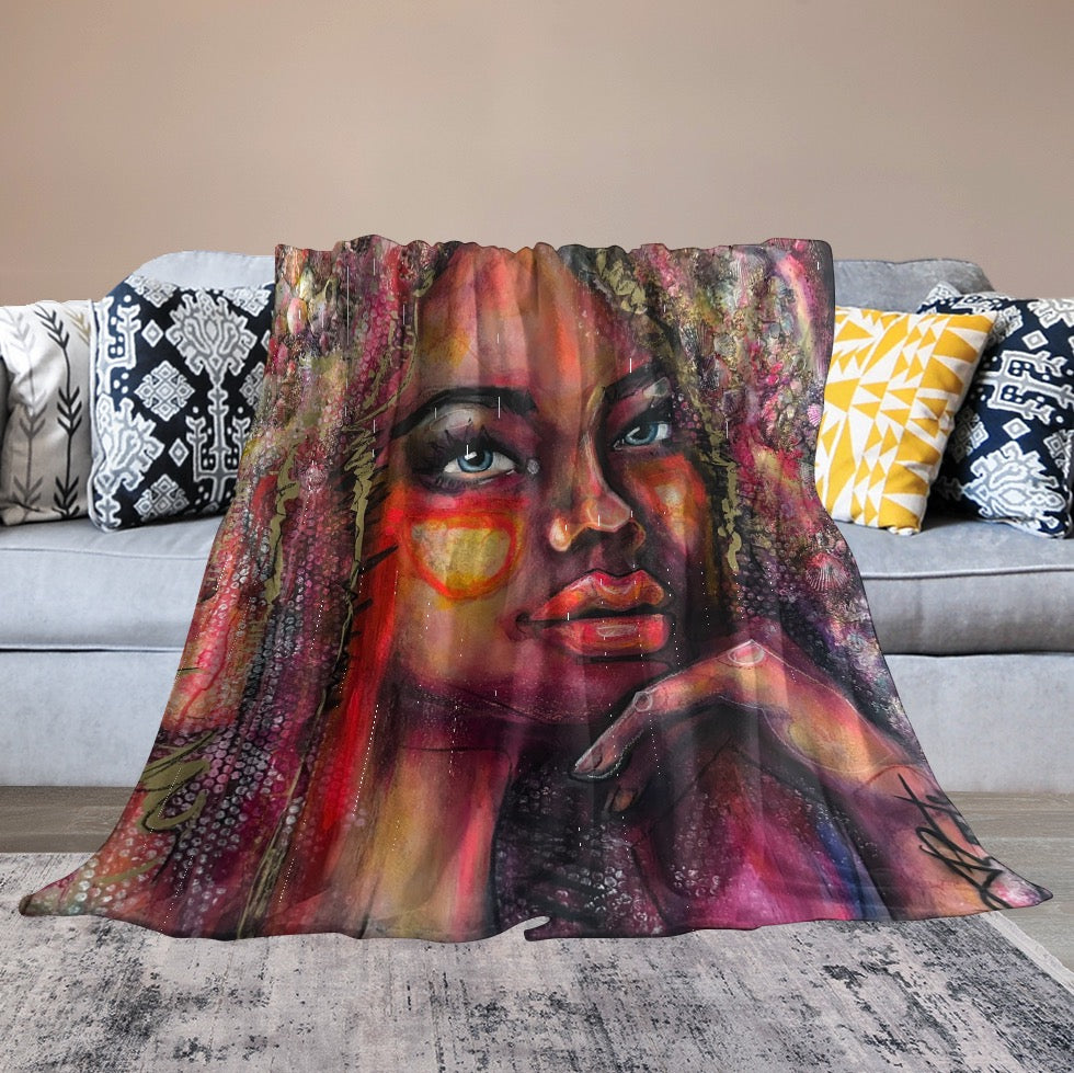 Astrid- Couverture en flanelle ultra-douce