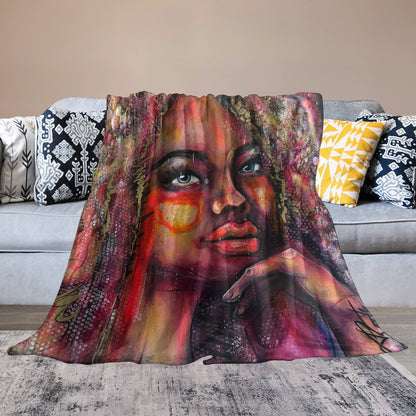 Astrid- Couverture en flanelle ultra-douce