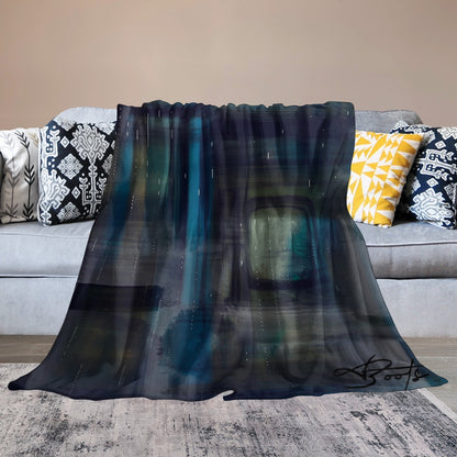 Azure couverture en flanelle ultra douce