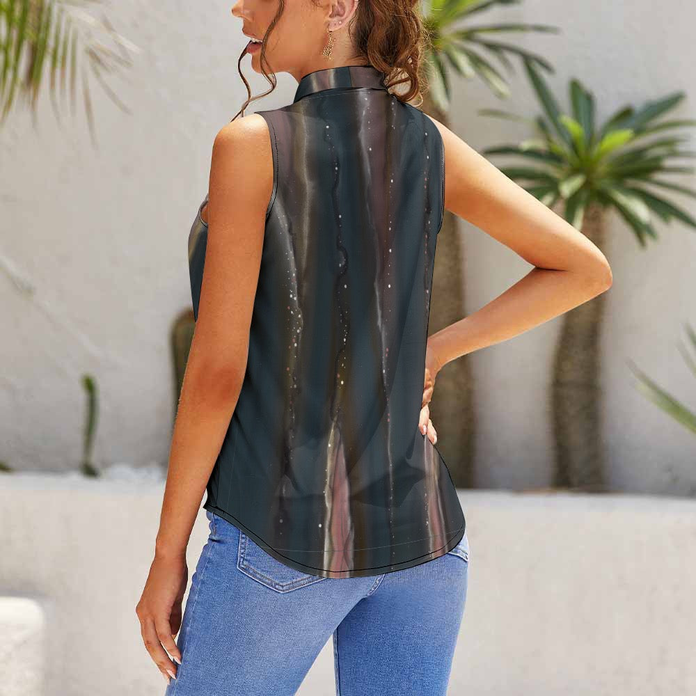 Débardeur Femme Élégant à Nœud – Top Sans Manches Chic & Confortable