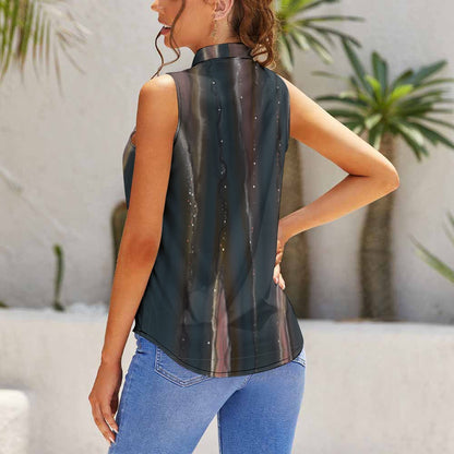 Débardeur Femme Élégant à Nœud – Top Sans Manches Chic & Confortable