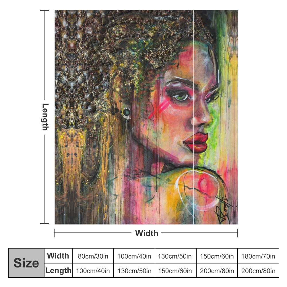 Azura - Couverture en flanelle ultra-douce